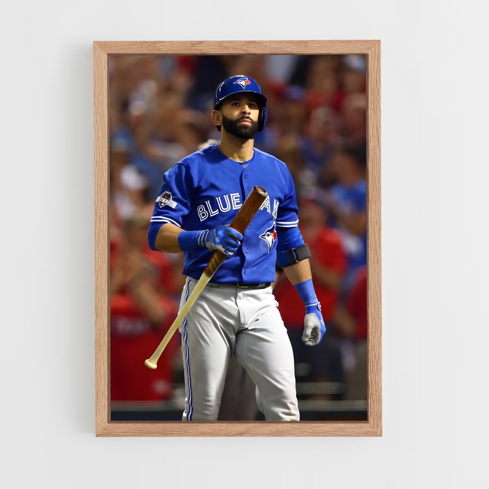 Poster Jose de bautista – affiche Baseball (vue 4)
